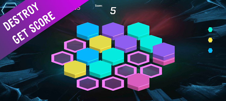 #5. Hex Logic. Color Blocks lines (Android) By: AJerome Studio