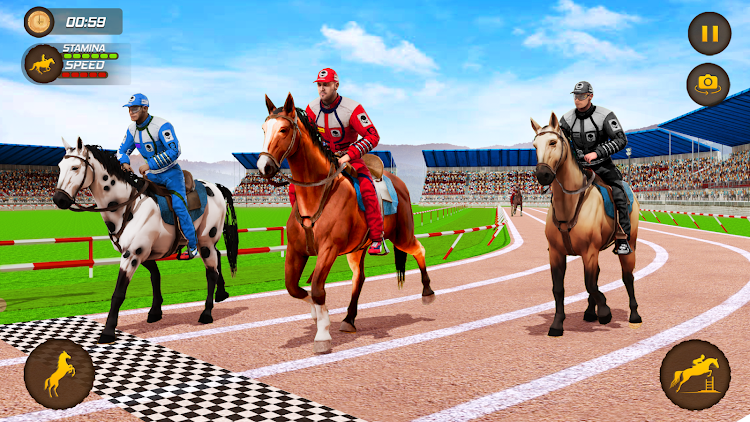 #2. Horse Racing Game: Horse Games (Android) By: Funright Productions