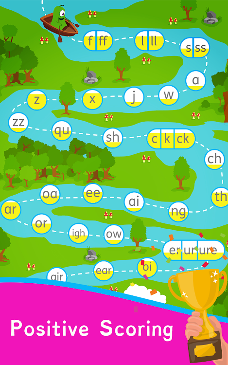 #3. Read with Phonics - Games (Android) By: Way We Learn LTD