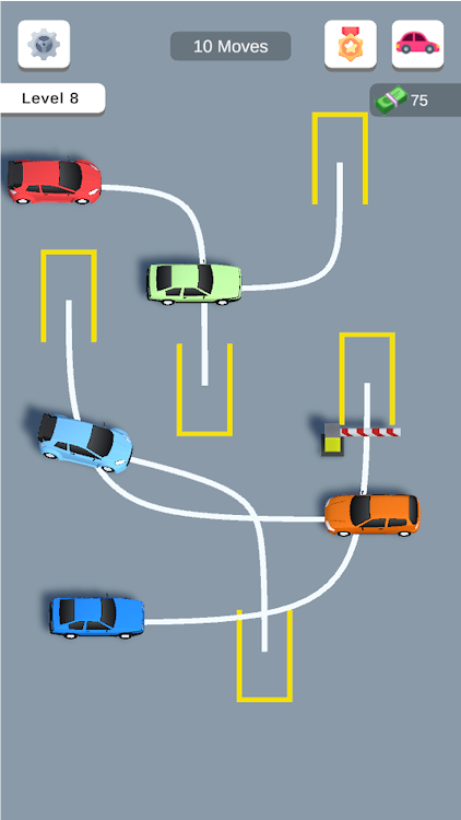 #4. Parking Order 3D: Move Car (Android) By: Wizigon