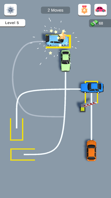 #9. Parking Order 3D: Move Car (Android) By: Wizigon