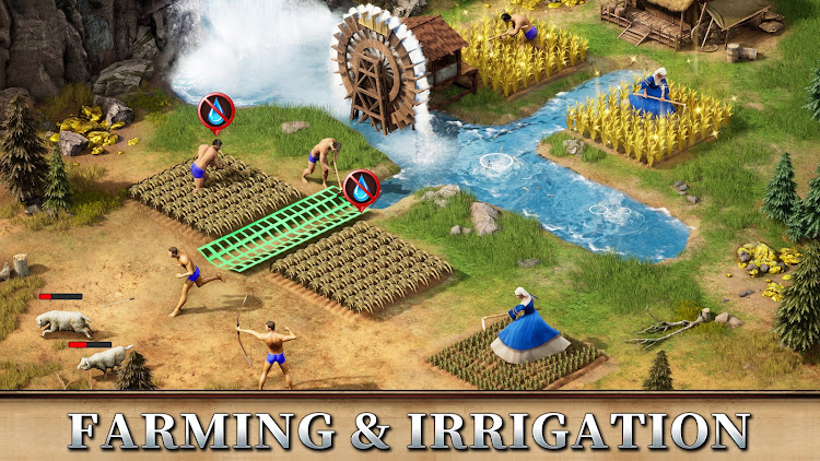 #3. Rise of Castles: Ice and Fire (Android) By: Long Tech Network Limited