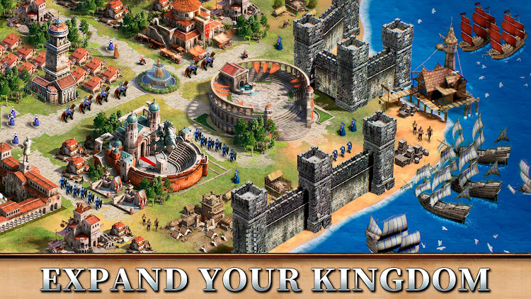 #6. Rise of Castles: Ice and Fire (Android) By: Long Tech Network Limited