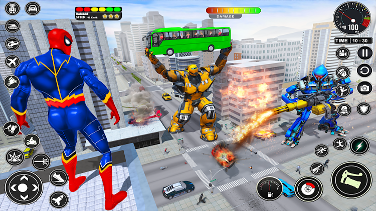 #2. Spider Fighting Superhero Game (Android) By: Game Giant