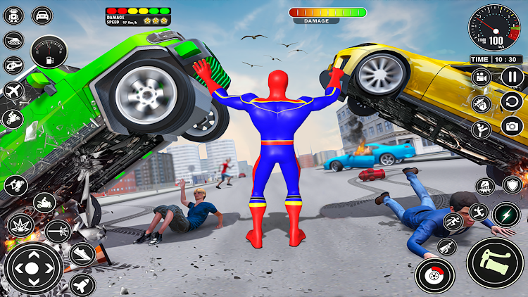 #3. Spider Fighting Superhero Game (Android) By: Game Giant