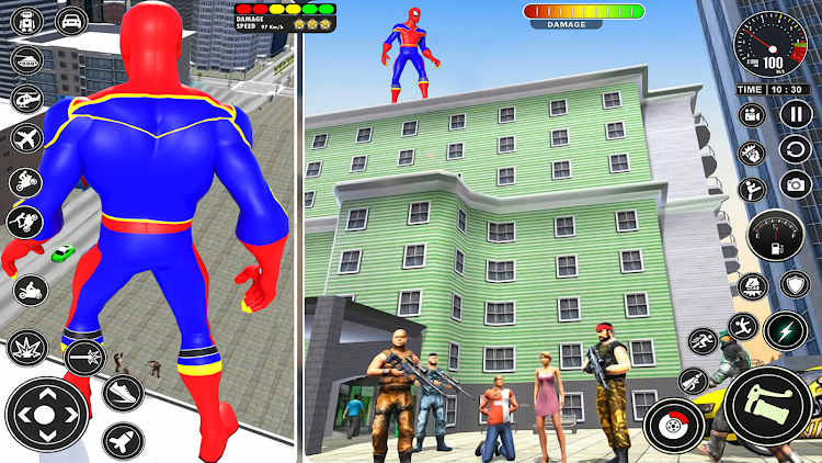 #4. Spider Fighting Superhero Game (Android) By: Game Giant