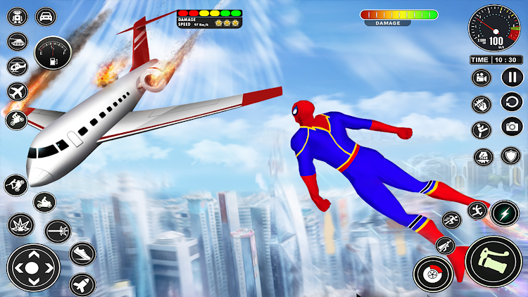 #5. Spider Fighting Superhero Game (Android) By: Game Giant