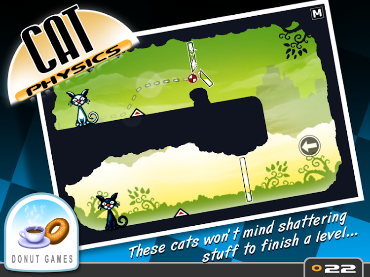 #5. Cat Physics (Android) By: Donut Games