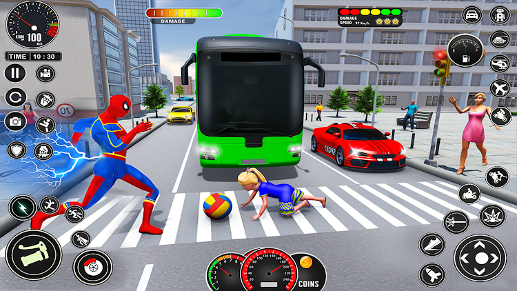 #8. Spider Fighting Superhero Game (Android) By: Game Giant