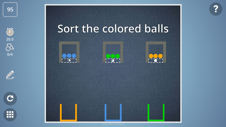 #3. Brain It On! - Physics Puzzles (Android) By: Orbital Nine Games