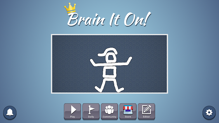 #5. Brain It On! - Physics Puzzles (Android) By: Orbital Nine Games