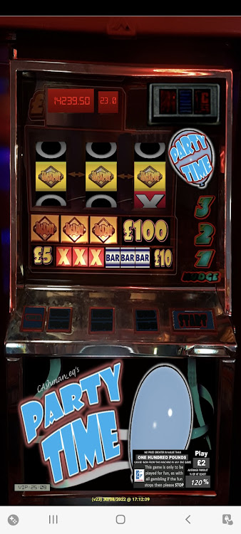 #4. PartyTime Arena UK Slot (Android) By: Cashman_eq