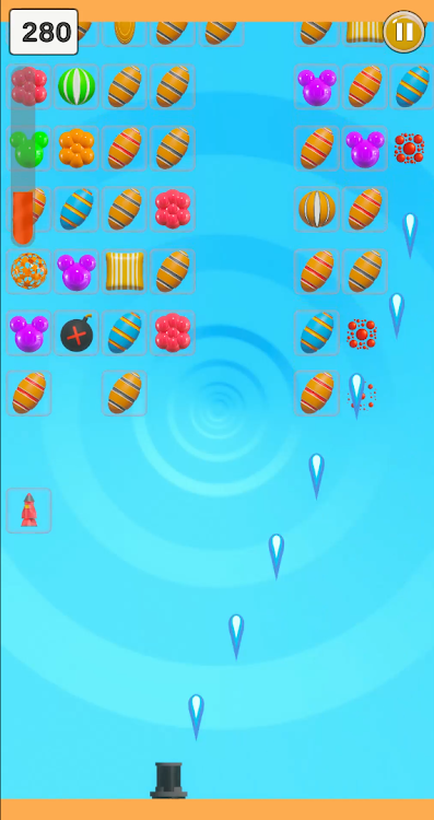 #9. Candy Shooter - Sweet Blast (Android) By: Xerus Art