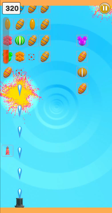 #10. Candy Shooter - Sweet Blast (Android) By: Xerus Art