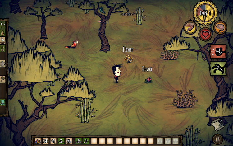 #8. Don't Starve: Shipwrecked (Android) By: Klei Entertainment Inc.