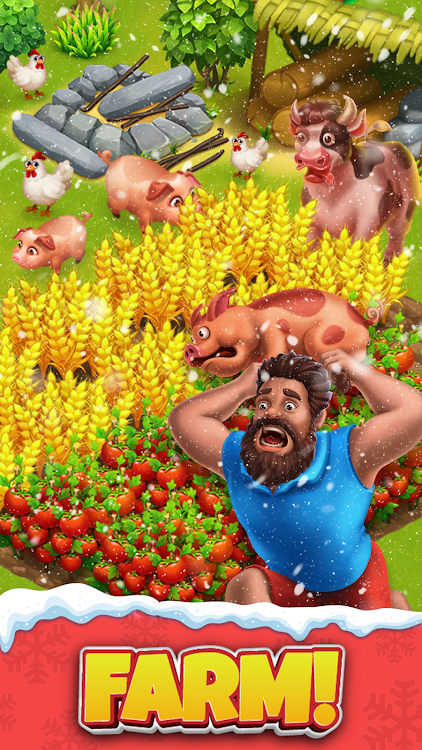 #3. Kong Island: Farm & Survival (Android) By: CSCMobi Studios