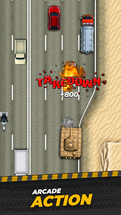 #2. Freeway Fury: Annihilation (Android) By: Serius Games