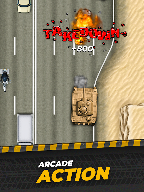 #10. Freeway Fury: Annihilation (Android) By: Serius Games