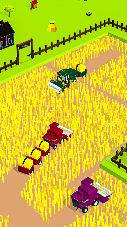 #7. Harvest.io – 3D Farming Arcade (Android) By: CASUAL AZUR GAMES