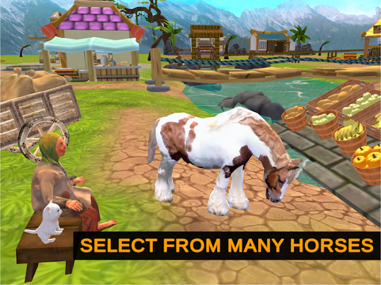 #6. Horse Cart Carriage Game 3D (Android) By: EpicEdge Games