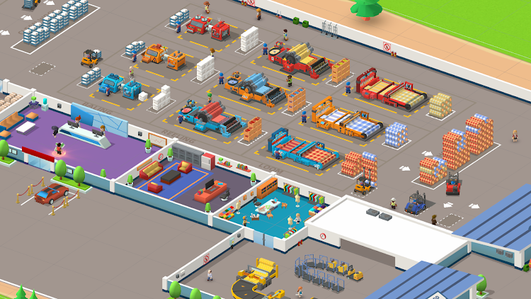 #6. Wool Inc: Idle Factory Tycoon (Android) By: CyberJoy Game