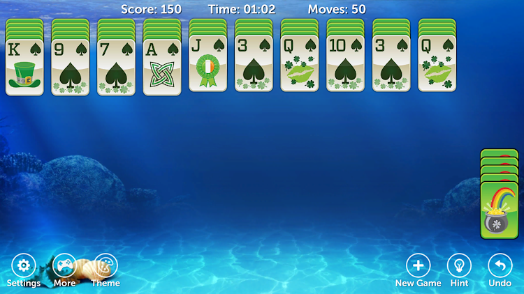 #8. Spider Solitaire Pro (Android) By: Crazy Game Developer