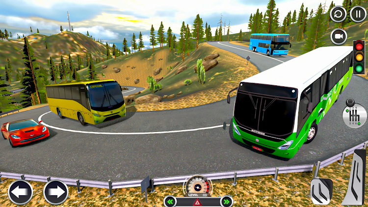 #5. City Traffic Bus Sim Game 2023 (Android) By: Munna Games