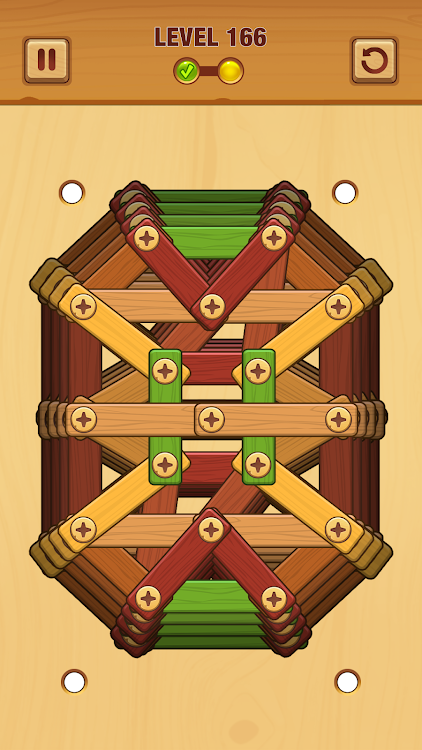 #3. Wood Nuts: Nuts & Bolts (Android) By: KEEGO!