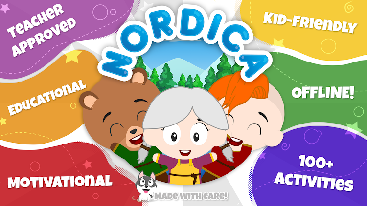 #7. Nordica Village: Kids Games 2+ (Android) By: KidsBanner - Educational games for Kids!