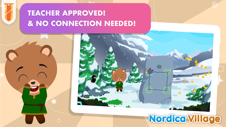 #10. Nordica Village: Kids Games 2+ (Android) By: KidsBanner - Educational games for Kids!