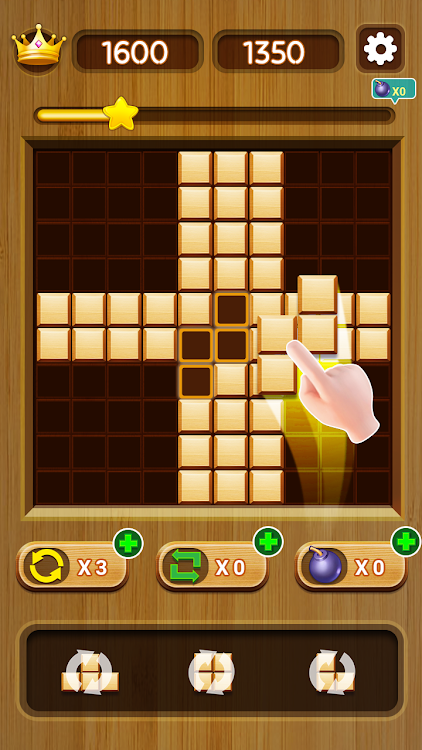 #2. Woody Block Puzzle Classic (Android) By: Bravestars Games