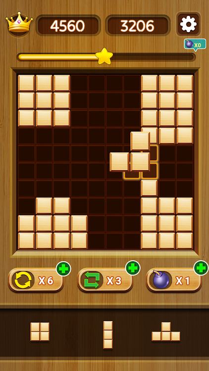 #4. Woody Block Puzzle Classic (Android) By: Bravestars Games