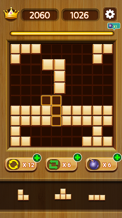 #5. Woody Block Puzzle Classic (Android) By: Bravestars Games