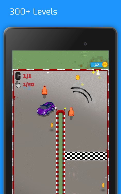 #4. Tilly Tap Track (Android) By: FlyMoney Games LLC.