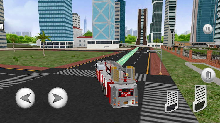 #7. US Emergency Fire Truck Games (Android) By: Arfa Z Gaming Studio