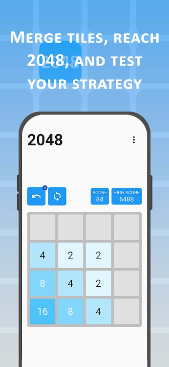 #4. 2048 Refresh (Android) By: Native Software