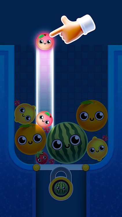 #3. Watermelon Merge - Fruit Mania (Android) By: Loomio