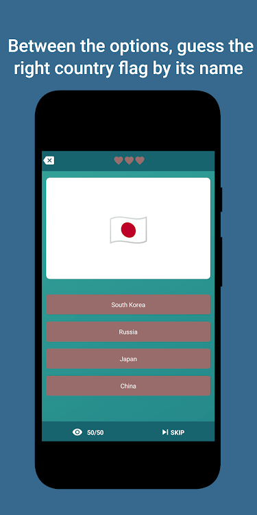 #2. World Flags Trivia (Android) By: Cool Great Apps