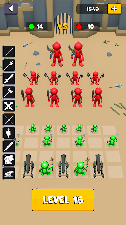 #5. Stick War Legions: Army Legacy (Android) By: TnTn