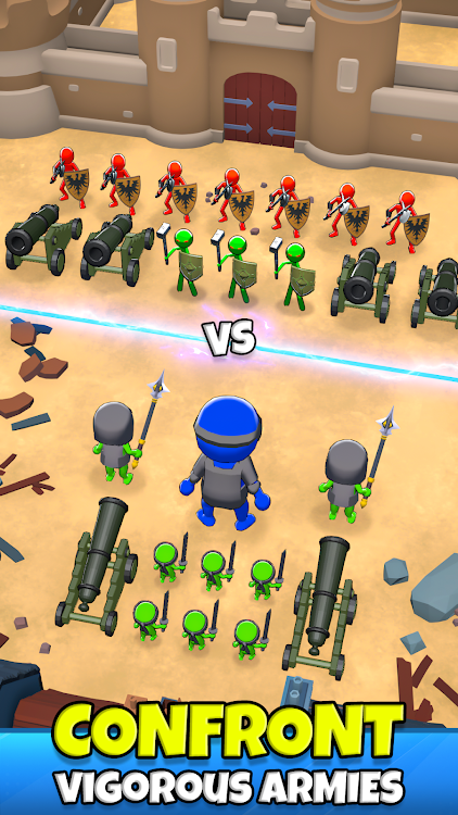 #6. Stick War Legions: Army Legacy (Android) By: TnTn