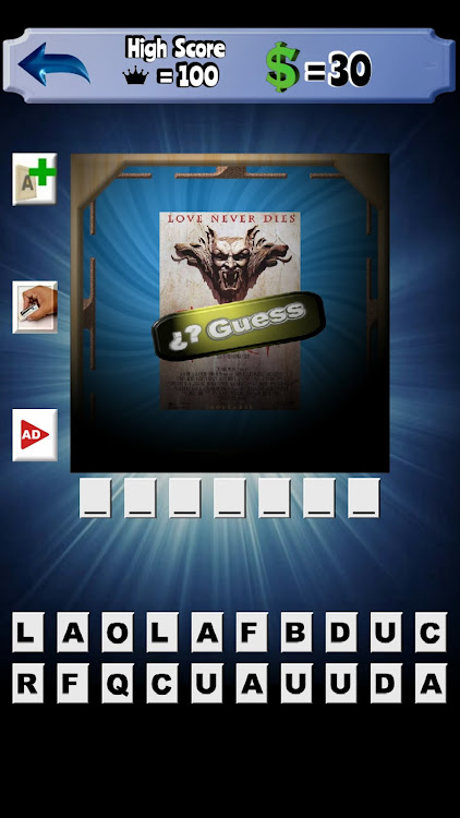 #7. horror movies guess (Android) By: Bird and Bear games