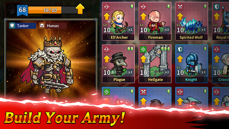 #4. KingsLand:Battle SimulationRPG (Android) By: WONCOMZ.INC