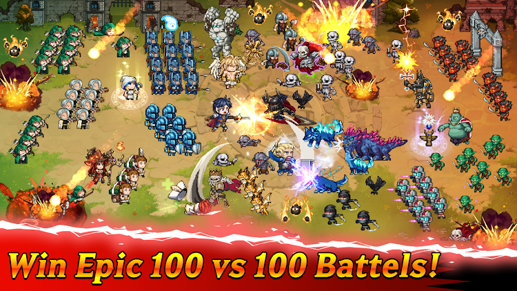 #6. KingsLand:Battle SimulationRPG (Android) By: WONCOMZ.INC