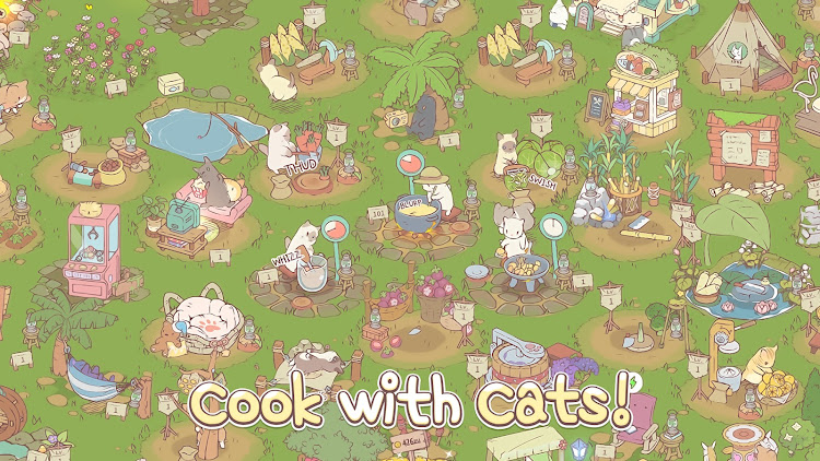 #10. Cats & Soup - Cute Cat Game (Android) By: HIDEA