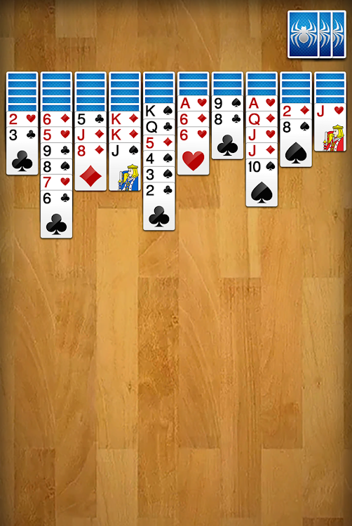 #8. Spider Solitaire - Card Game (Android) By: CMS Simulation Games Studio