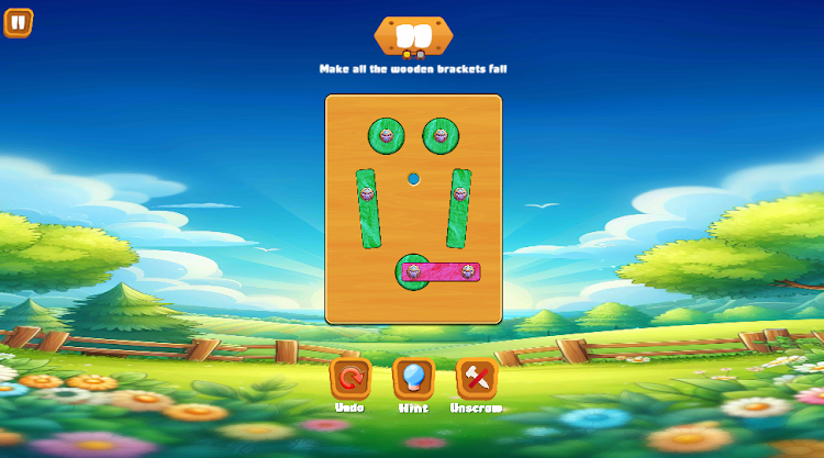 #10. Nuts & Bolts Brain Puzzle (Android) By: PiTi Studio