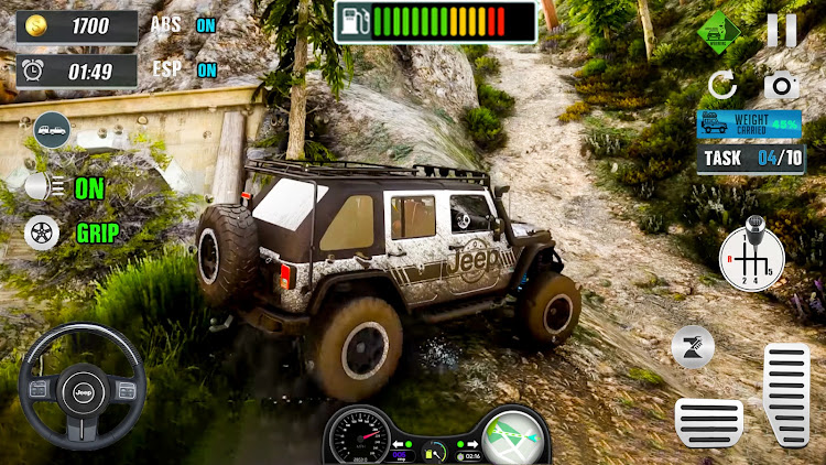 #6. SUV 4x4 jeep driving game (Android) By: GamesEight