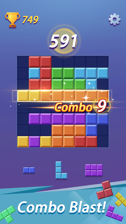 #4. Block Puzzle: Combo Mania! (Android) By: Crazy Maple Studio Dev