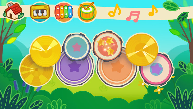 #5. Baby Dino Piano:Kids Piano Fun (Android) By: Easetouch