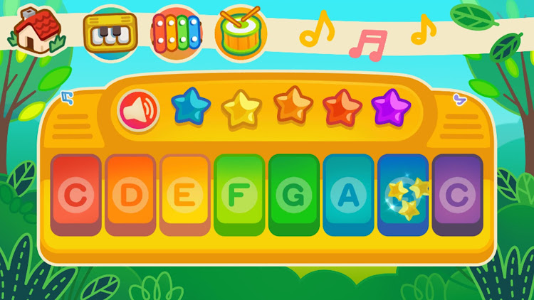 #8. Baby Dino Piano:Kids Piano Fun (Android) By: Easetouch